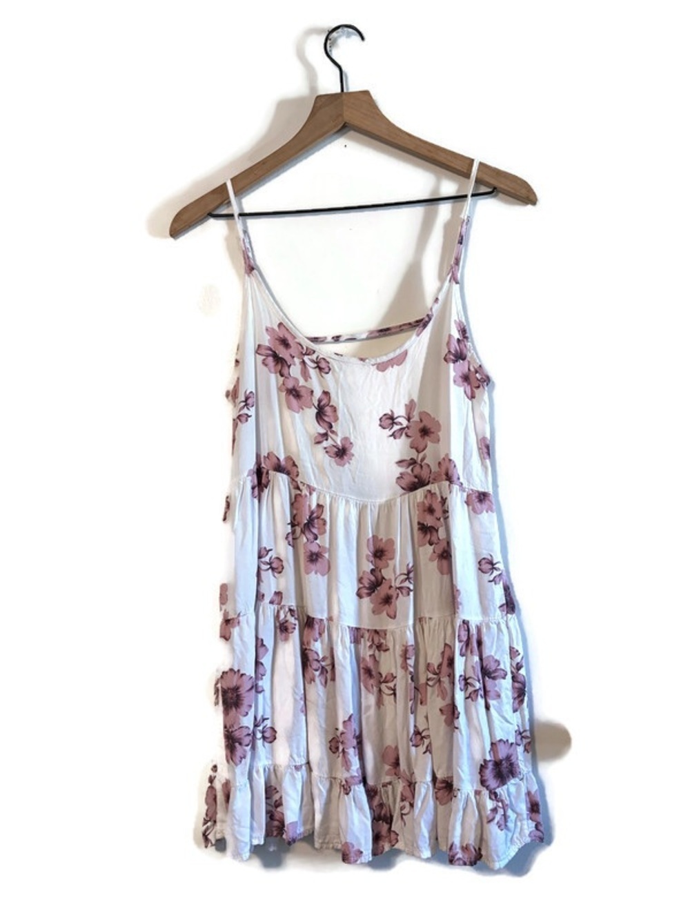 Brandy Melville Jada Cherry Blossom floral print slip dress One Size Small - Picture 2 of 5
